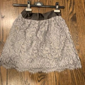 J crew lace skirt